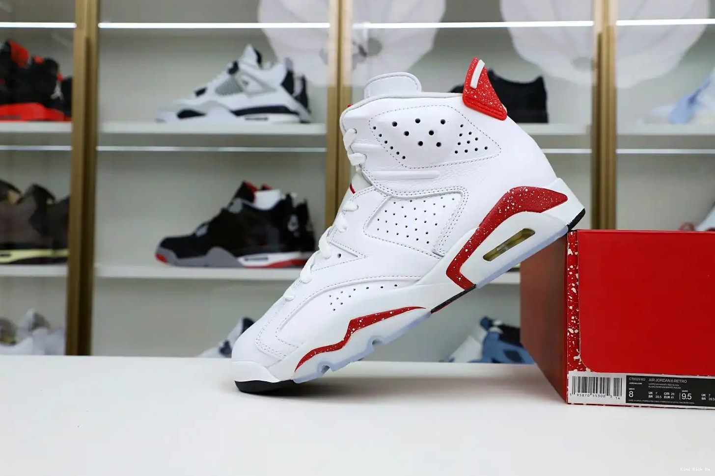 RED Kimikick OREO AIR JORDAN 6 0324